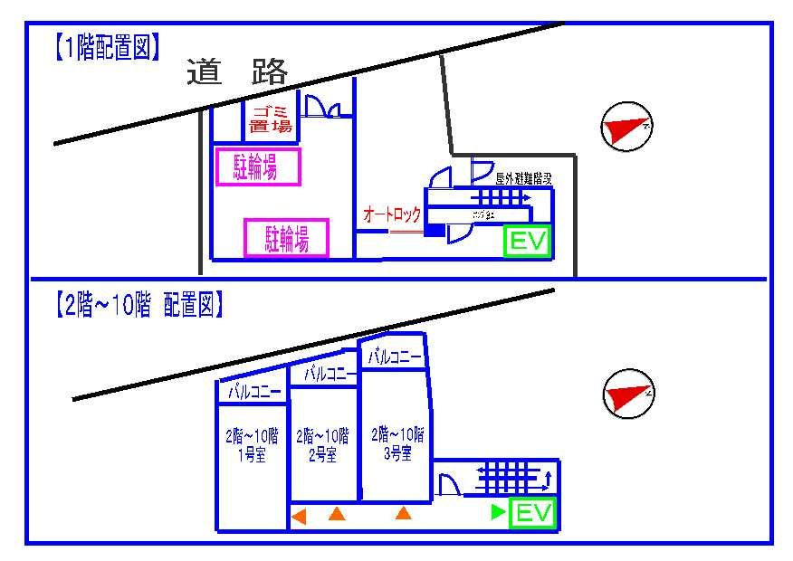 エルシェ　横濱の駐車場