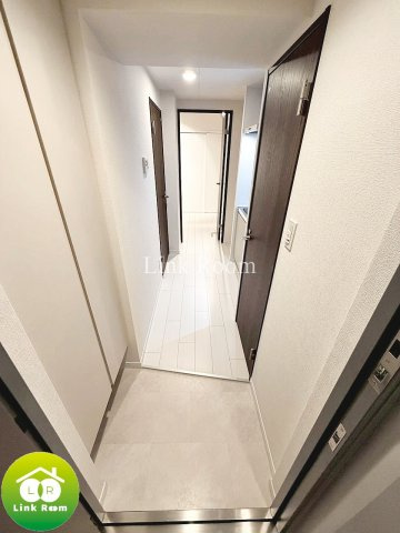ラヴィエール住吉駅前の玄関