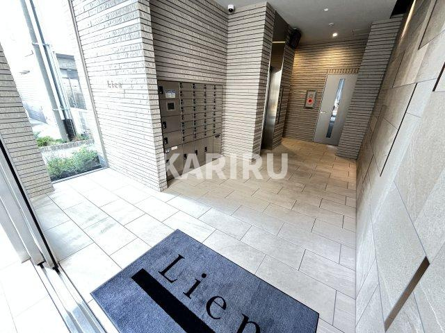 リアン城東のロビー