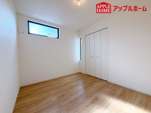 さいたま市西区宮前町1期の洋室|居室は全室収納あり！たっぷりある収納活用でお部屋もキレイを保てます♪