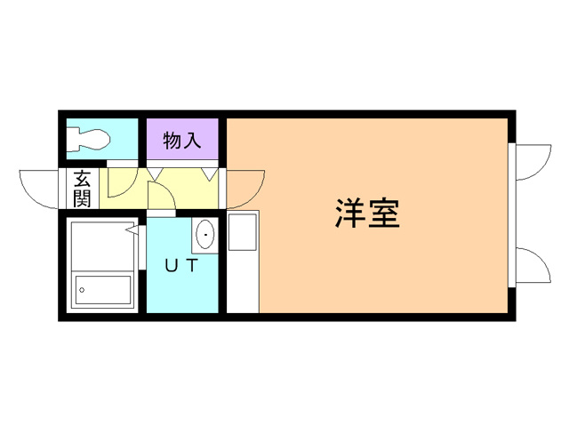 コーポＫ５の間取り