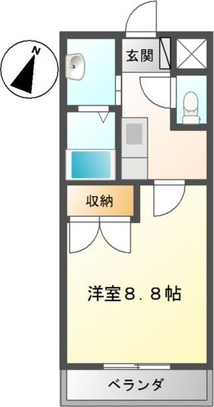 ブランシェコートの間取り