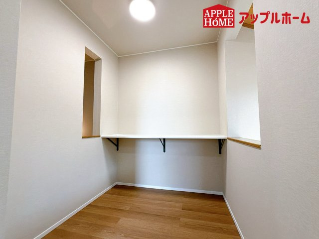 さいたま市見沼区東大宮1丁目戸建の収納|収納やお気に入りのインテリアを楽しめる便利なスペースになっています！