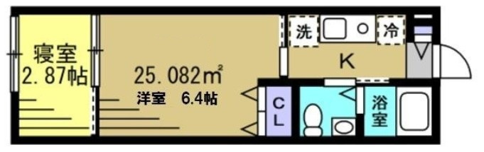 KT松戸六実の間取り