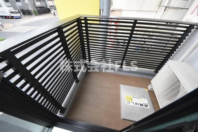港区東麻布３丁目の賃貸マンションのバルコニー