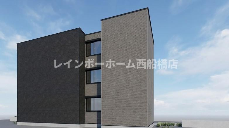 フクテラス行徳駅前の外観パース