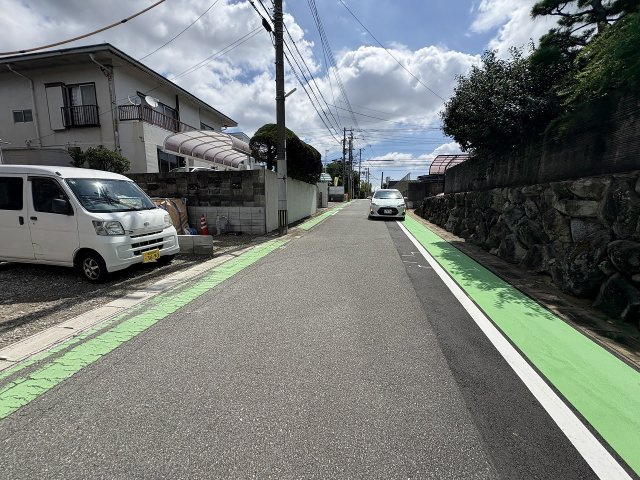 【その他】 | 福岡市南区長住5丁目第9　1号棟（全2棟）【仲介手数料無料・0円】 | 現地写真。前面道路です。