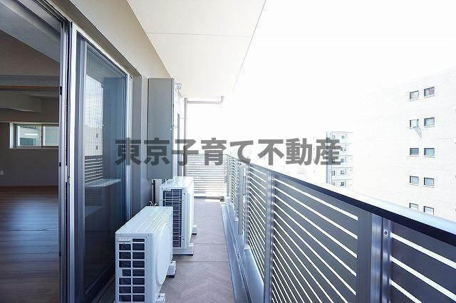 リテラス南千住サウスのバルコニー