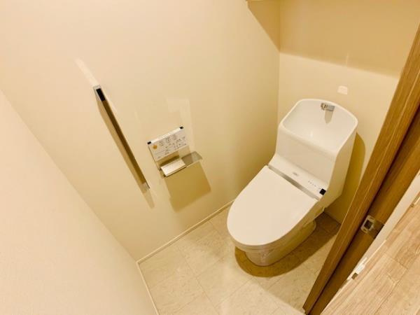 ＢｒｉｌｌｉａＴｏｗｅｒｓ目黒ノースレジデンスのトイレ|コンパクトで使いやすいトイレです