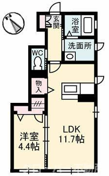 ラピスの間取り