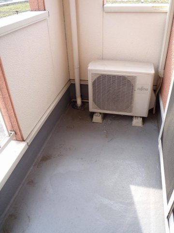 アクア　イーストＢのバルコニー
