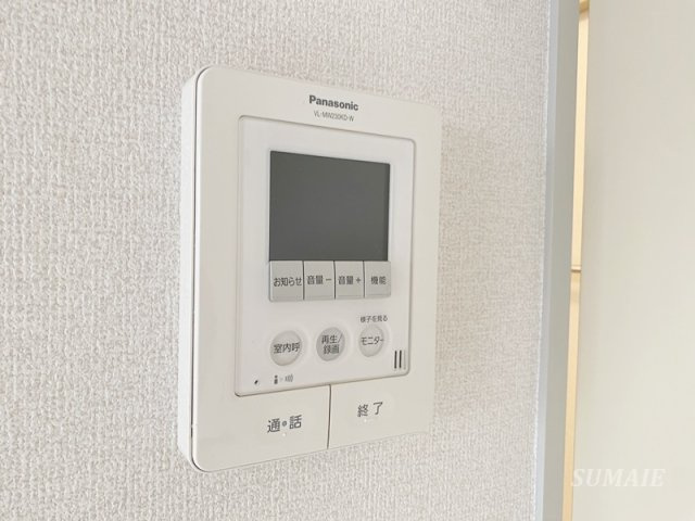 ガーデンハウスTANAKAのセキュリティ|安心のモニター付きインターホン☆