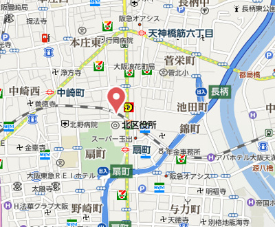 【地図】 | プレサンス天満ステーションフロント