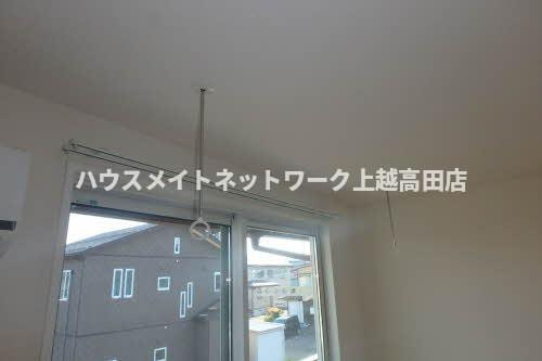 メゾンドポラリスの展望|室内物干し