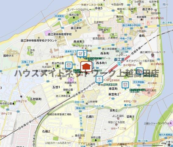 メゾンドポラリスの地図|位置図