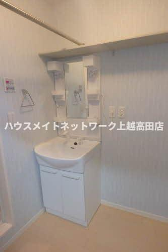 メゾンドポラリスの独立洗面台|シャワー洗面