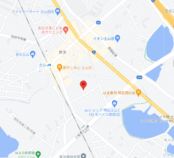 サンハイツ土山　7階の地図
