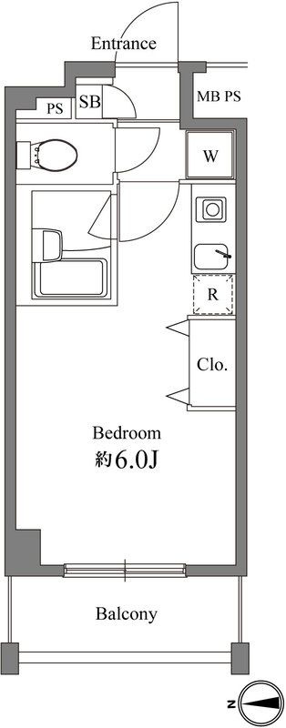 EXIA元住吉の間取り
