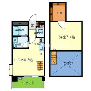 グレース長居の間取り