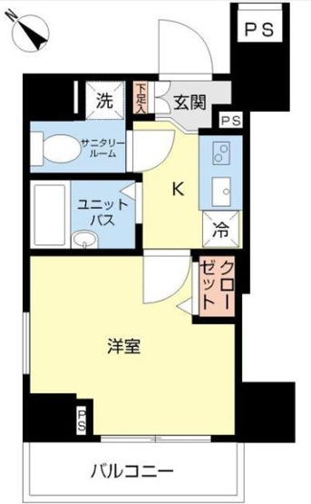 【間取り】 | スカイコート田端第3