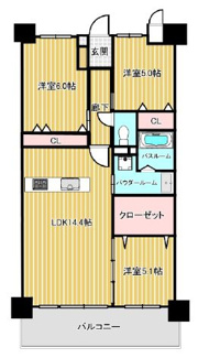 【間取り】 | アルファスマート神戸狩口台 | ３ＬＤＫ