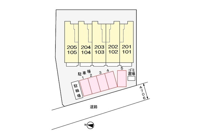 ラフレシアスのその他|配置図