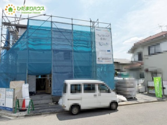 流山市北　新築戸建　1号棟の外観|2026年11月完成予定です(^^)/お気軽にお問い合わせください。