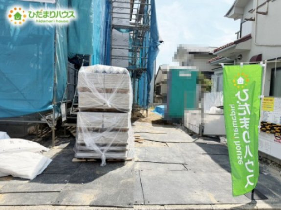 流山市北　新築戸建　1号棟の駐車場|2台分可能な駐車スペース(^^)/車種により異なる場合がございます。