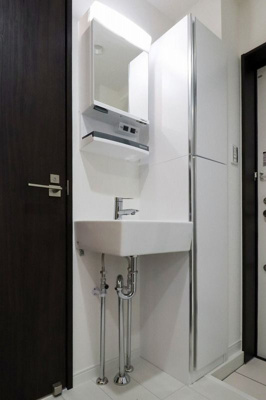 【洗面所】 | グランクオール大和町 | コンパクトで使いやすい洗面所