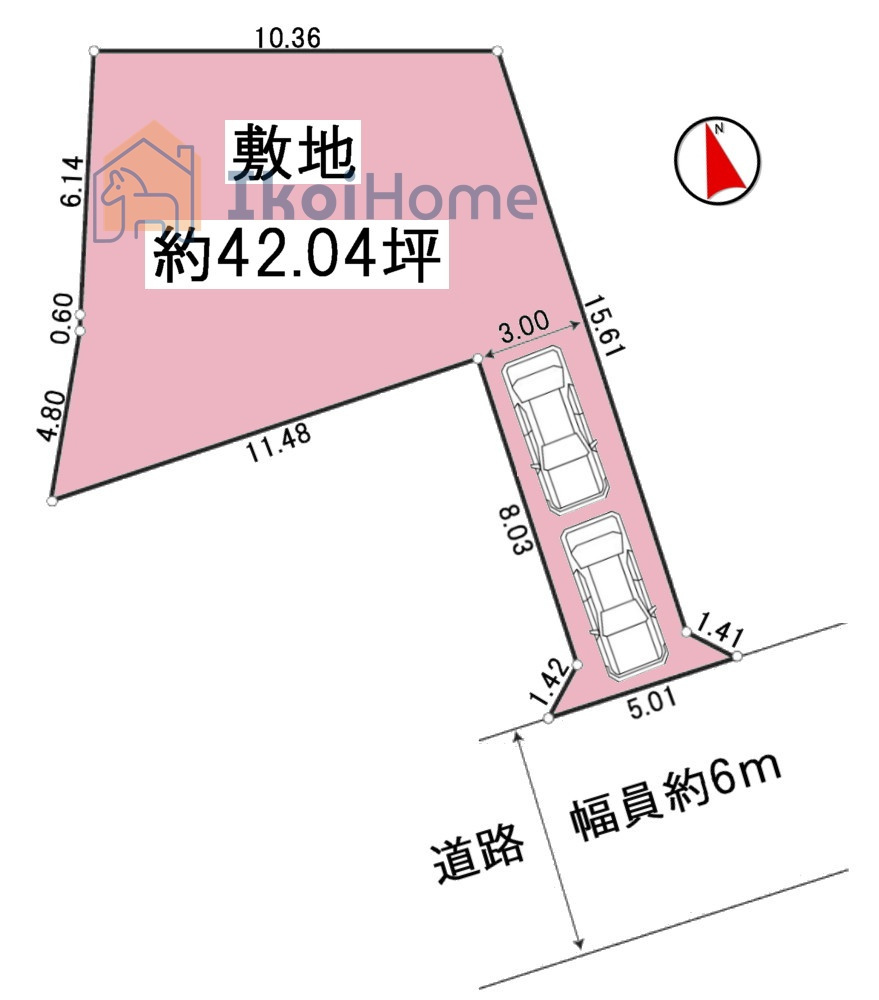 明石市大久保町江井島　新築戸建の駐車場|●年中無休：見学時間9:00～20:00・当日予約可●駐車場は縦列2台になります。普通車2台可能です