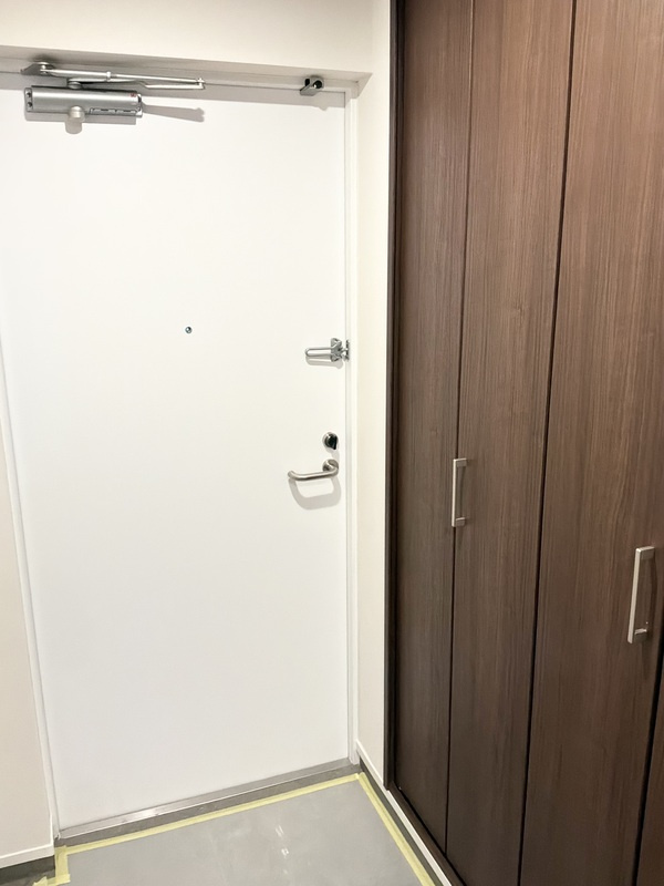 シティコート目黒1号棟の玄関|落ち着いた玄関です