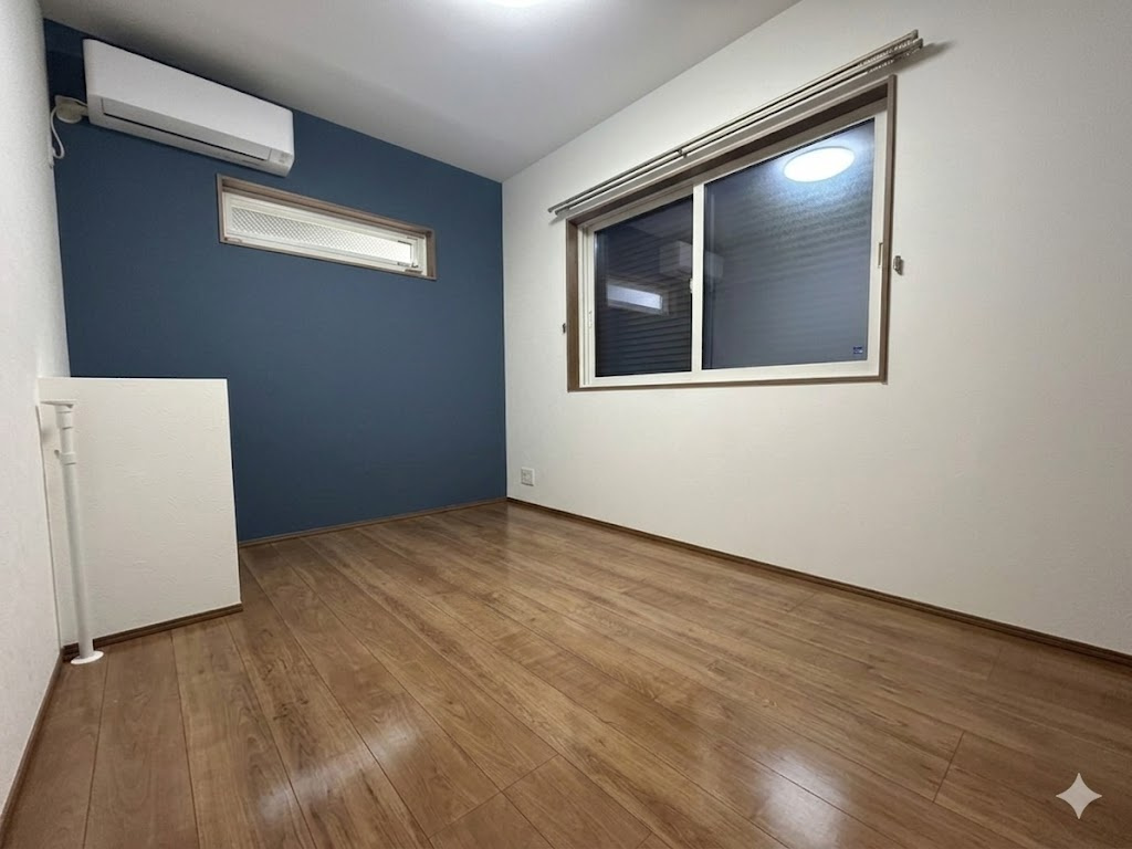 六万寺町1丁目　中古戸建　3980の洋室|１階子供部屋。画像はAIを使用して編集しております
