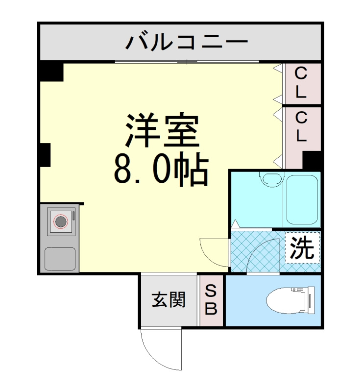 グランツ御影の間取り