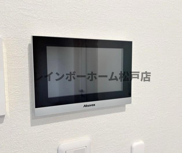 柏市つくしが丘３丁目のアパートのセキュリティ