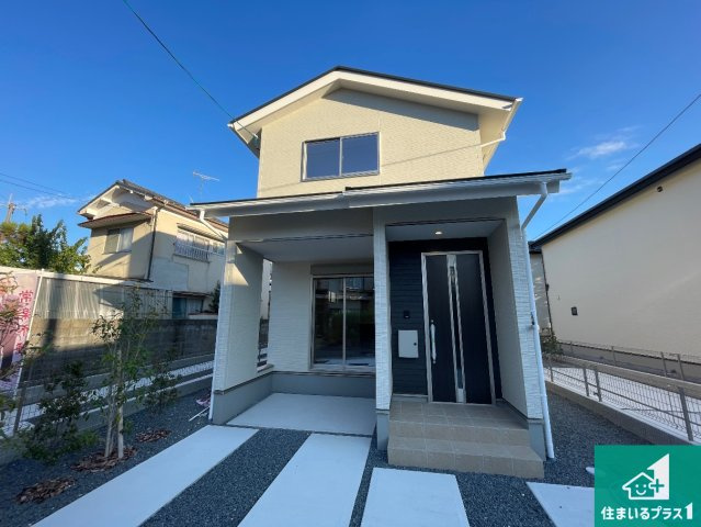 京都市西京区嵐山茶尻町　第2期　新築一戸建ての外観|お客様に長く安心して住んでいだだける事にこだわった家づくり！住んでからのアフターサービスにもしっかりと取り組んでいます！