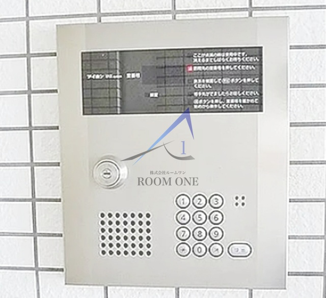 パオネⅡのセキュリティ|オートロックです。