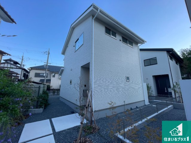 京都市西京区嵐山茶尻町　第2期　新築一戸建ての外観|安心の10年保証！外観を美しく保ち、雨水で汚れを落とします！気になることがありましたら、お気軽にお問い合わせください！