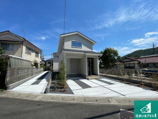 京都市西京区嵐山茶尻町　第2期　新築一戸建ての外観|お客様に長く安心して住んでいだだける事にこだわった家づくり！住んでからのアフターサービスにもしっかりと取り組んでいます！