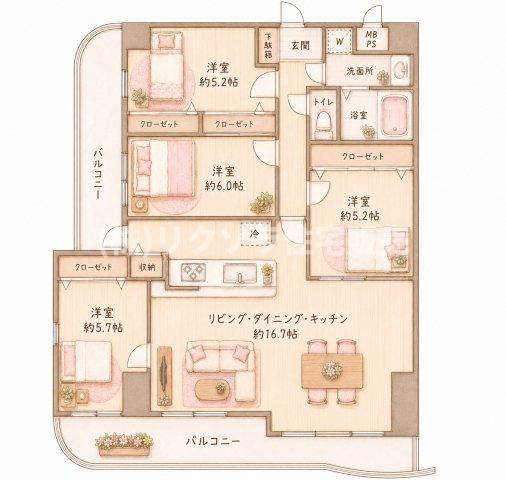 インテリジェントシティの間取り|間取り図はいかがですか？ご希望を叶える間取りですか？リビングの広さは？水回りの位置は？カウンターキッチン？など色々な情報が集約されています。弊社では資金計画・住宅ローンなどのご相談も承っております。