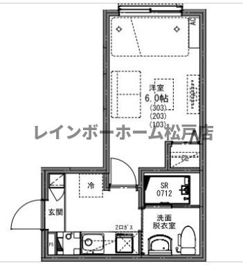 KEIAI RESIDENCE 新柏Ⅱの間取り