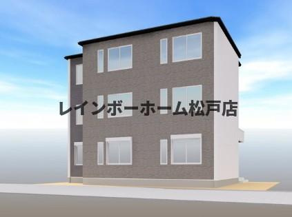 KEIAI RESIDENCE 新柏Ⅱの外観パース