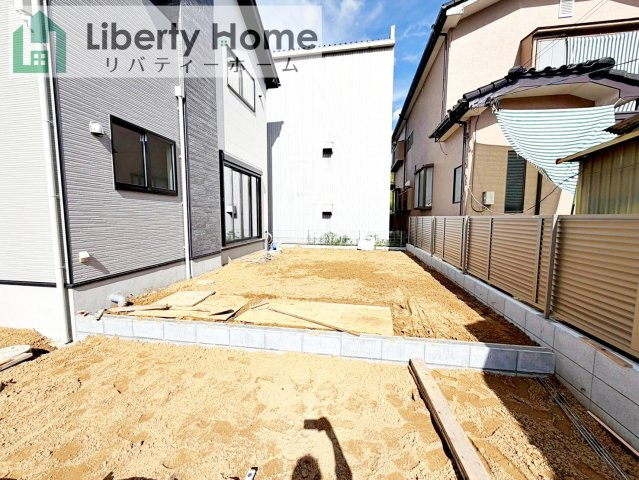 水戸市本町4期　新築戸建の庭