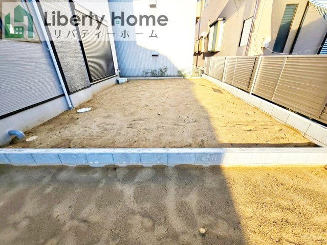 水戸市本町4期　新築戸建の庭