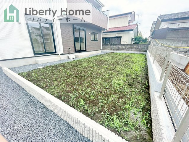 水戸市見川町4期　新築戸建の庭