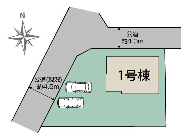 水戸市見川町4期　新築戸建の区画図