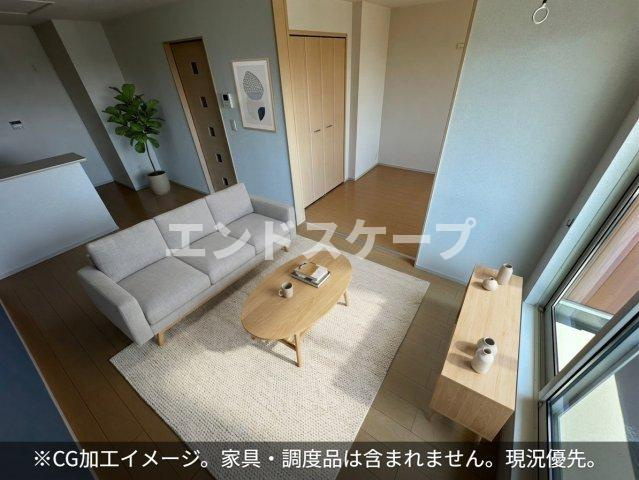 リヴェールの居間・リビング|高崎、前橋のお部屋探しはエンドスケープまで！お客様の理想お聞かせ下さい♪