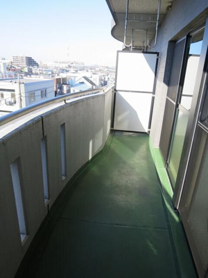【バルコニー】 | ウィーブ北町 | 陽当たり良好なバルコニーです