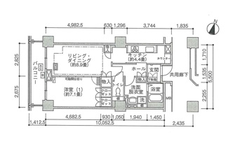 【間取り】 | Ｊタワー西大井イーストタワー