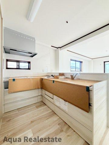 徳島市川内町榎瀬の中古一戸建のキッチン|お料理しやすいキッチンです　※リフォーム中　2026年7月中旬完成予定