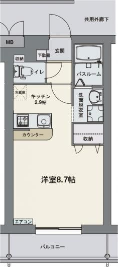 エム・セレーノの間取り
